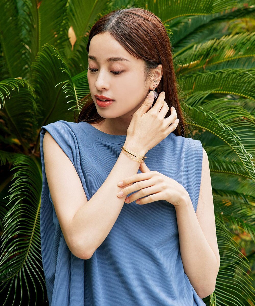 Tiaclasse 重ね付け風バングル 