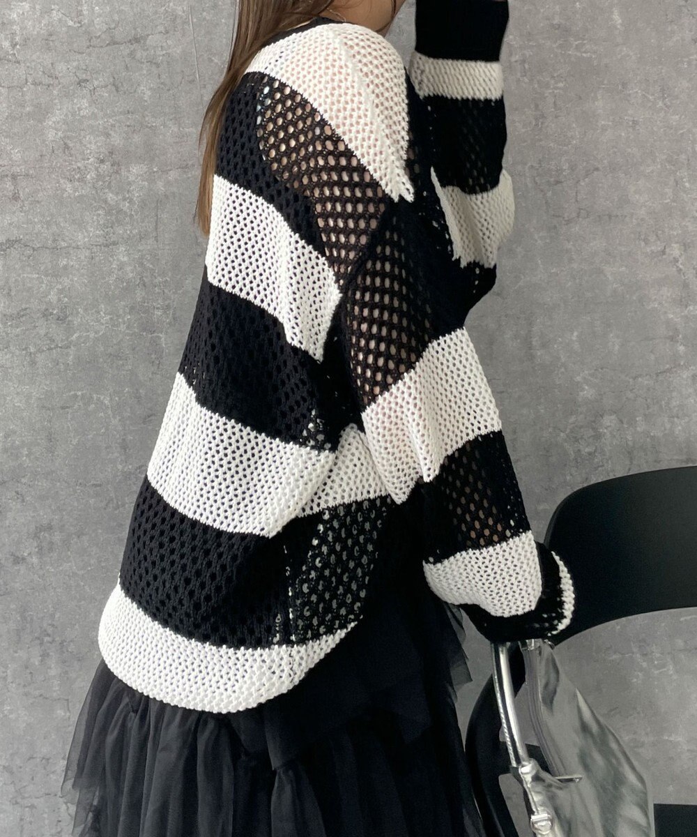 WEGO ボーダーニットビッグPO 