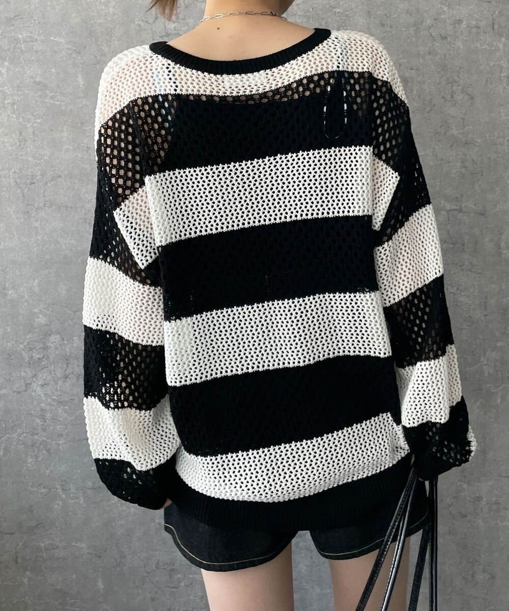 WEGO ボーダーニットビッグPO 