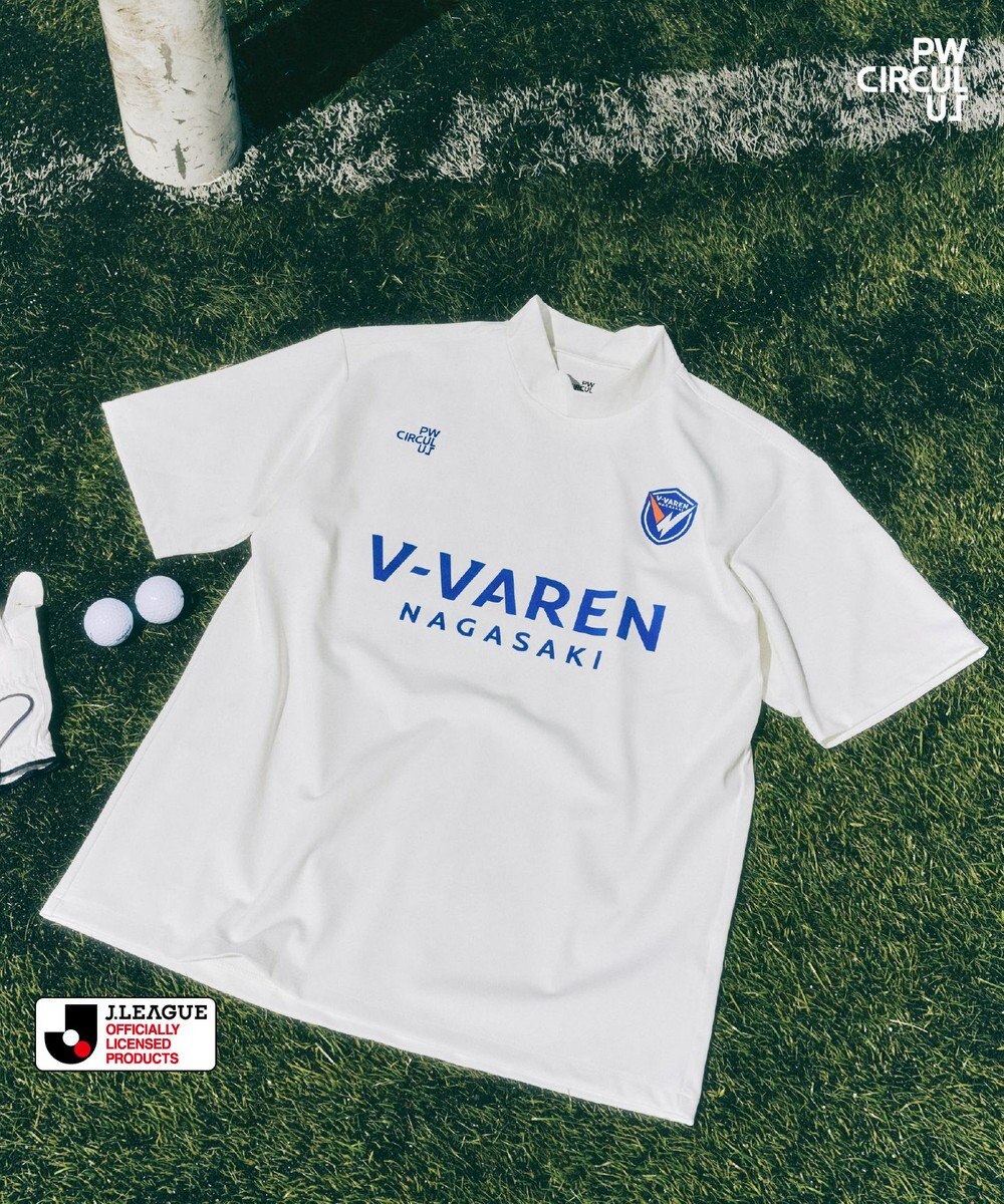 PW CIRCULUS 【UNISEX】J.LEAGUE モックネック J1所属の20クラブコラボ ゴルフ 