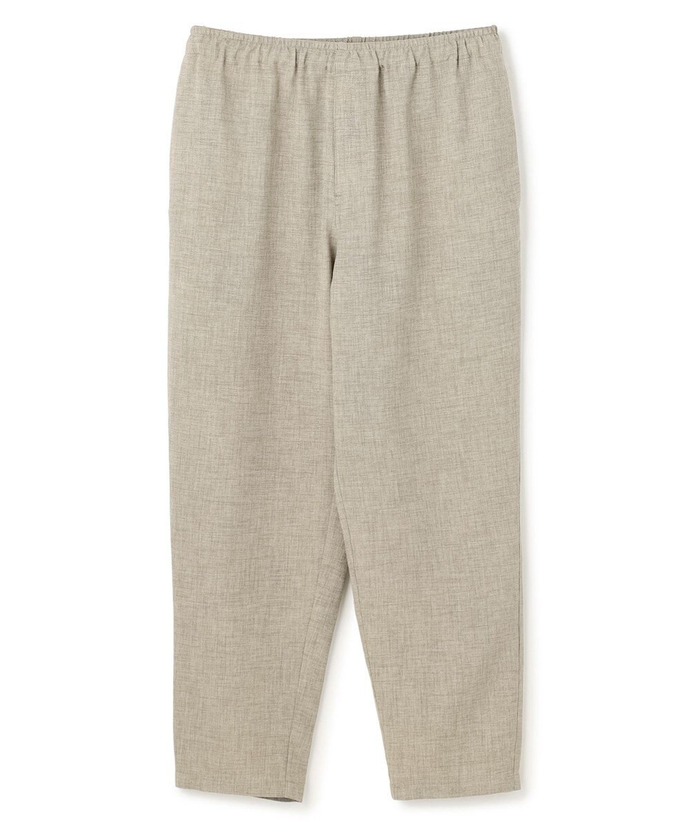 UNFILO MENS リネンライク イージーテーパード 