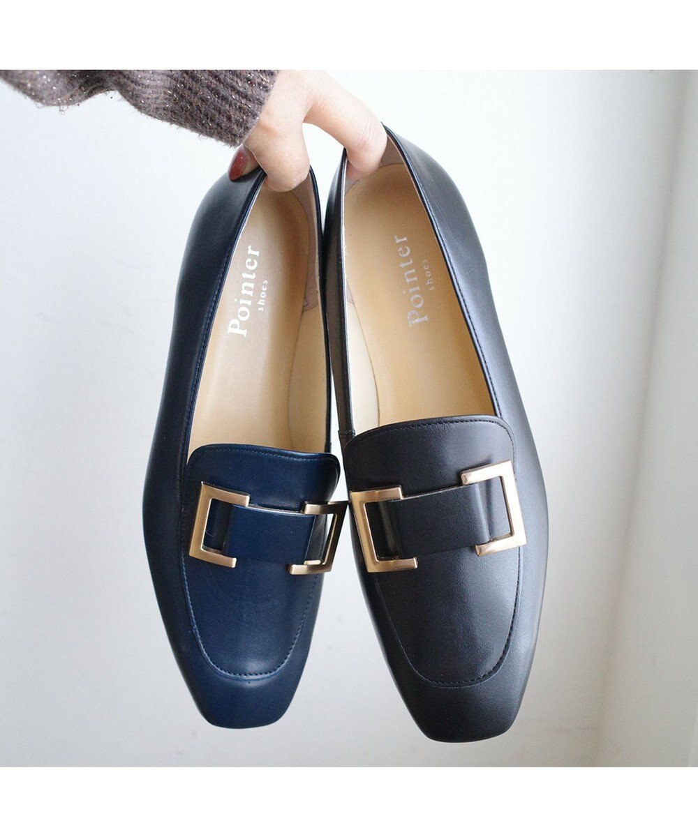 Pointer 日本製 国産牛革ローファー 