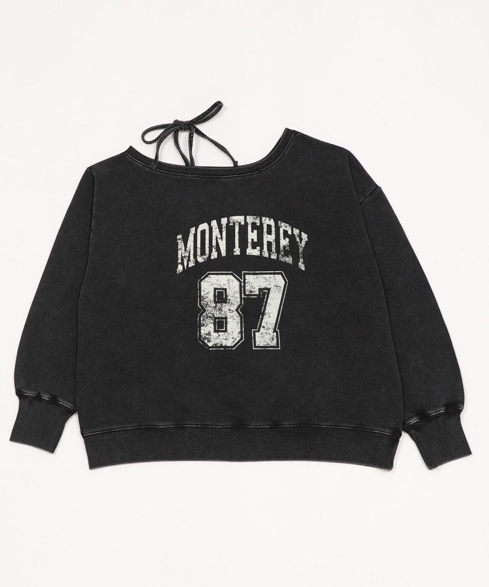 WEGO 裏起毛2WAYグラフィックワンショルBIGスウェット 