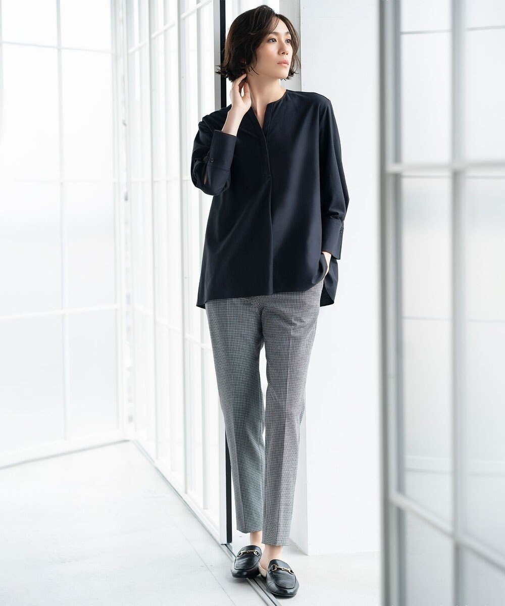 自由区 【UVカット/遮熱効果/防透け/吸汗性/速乾性】ツイストプレインジャージー プルオーバー 