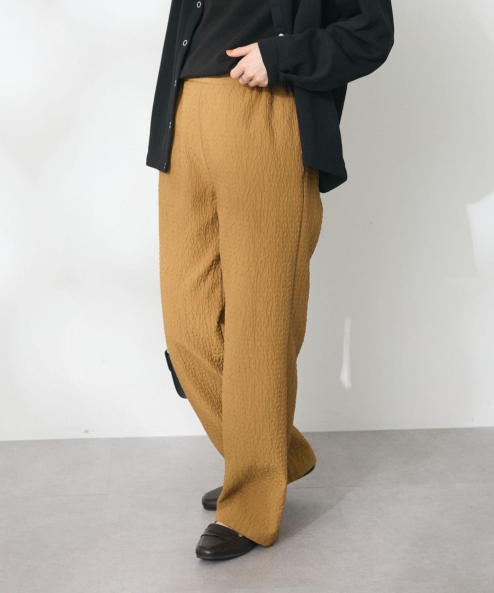 CRAFT STANDARD BOUTIQUE ふくれジャガードパンツ 