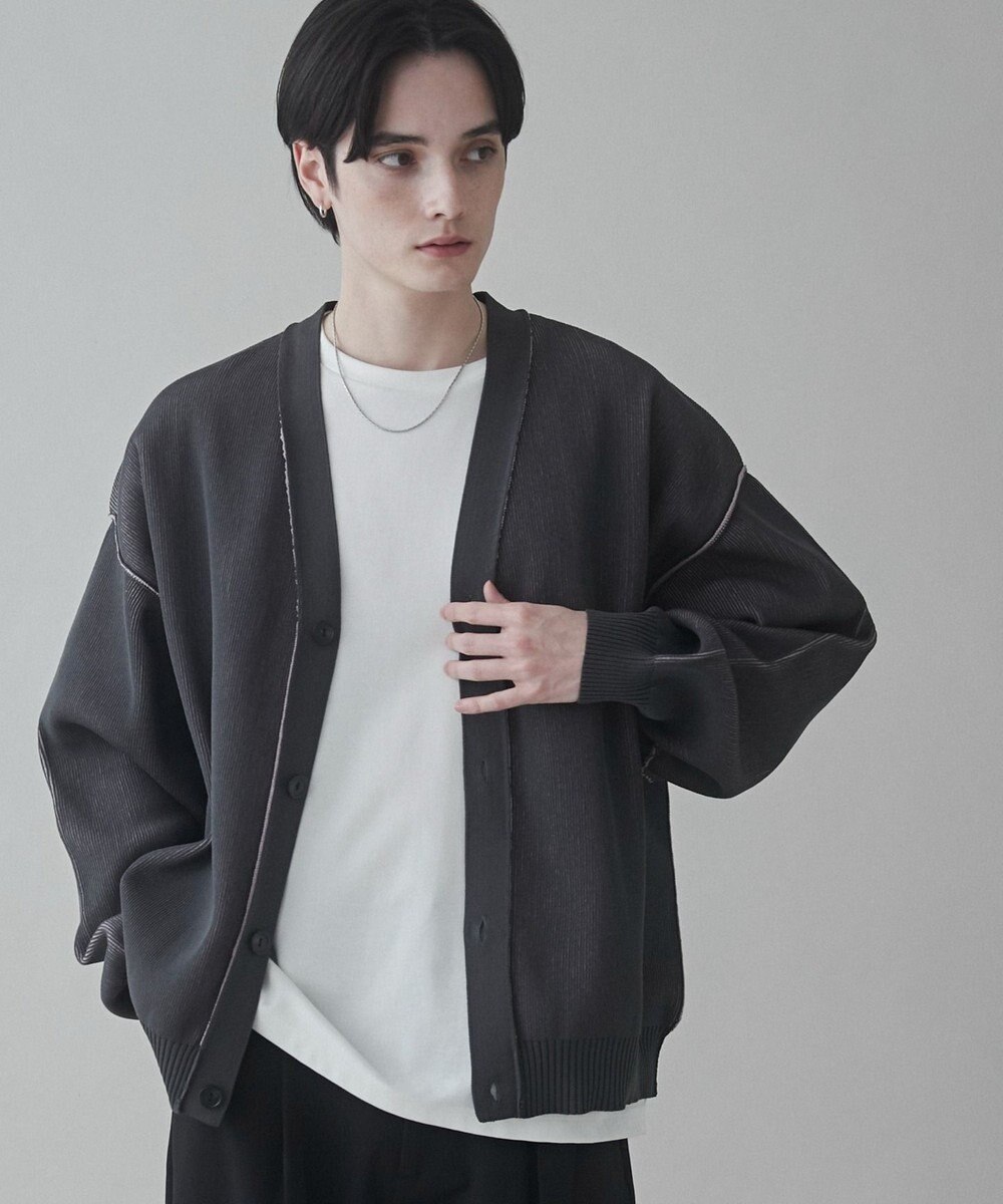 WEGO クリアライトリバーシブルカーディガン 