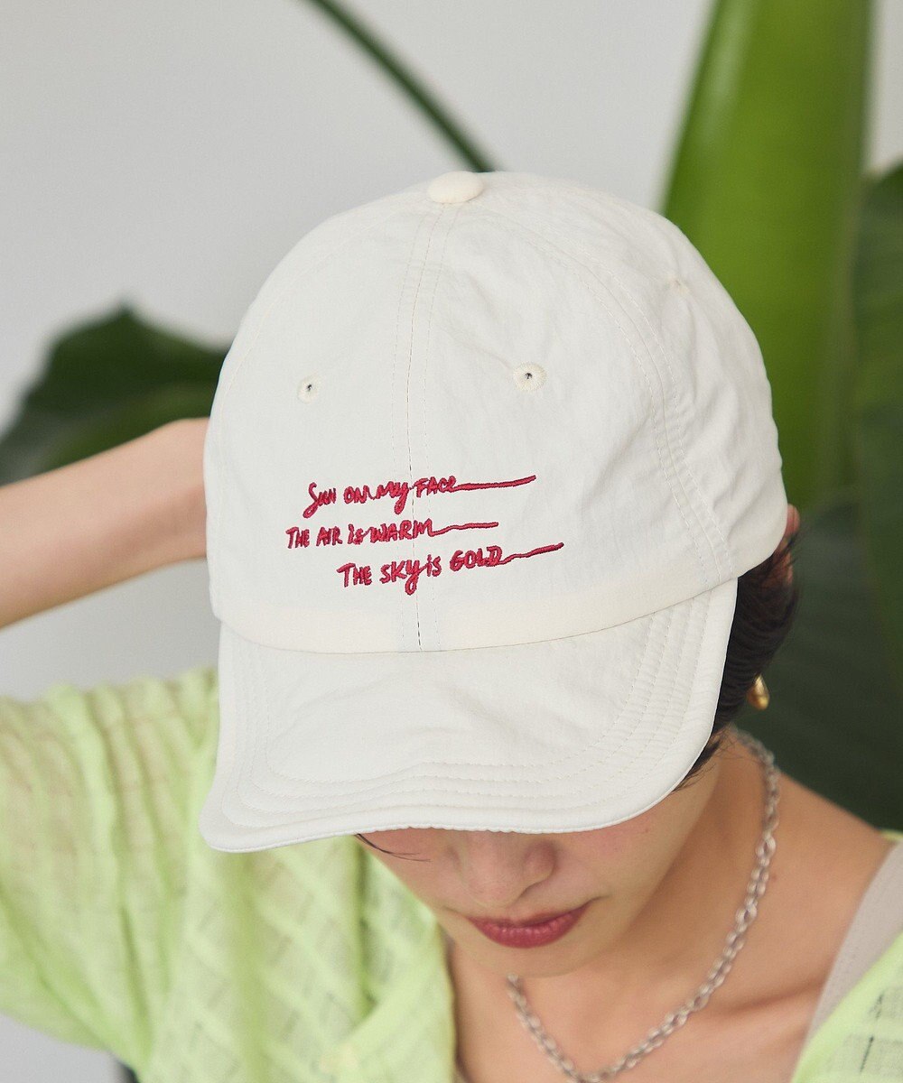AMERICAN HOLIC 【マルチ機能】折りたたみ手描き刺繍キャップ 