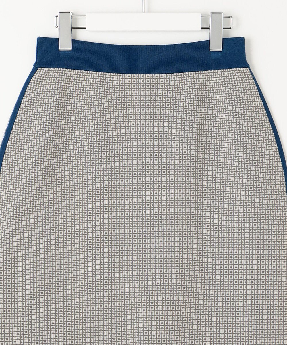 自由区 S 【リバーシブル・セットアップ対応・洗える】レーヨンストレッチリバーシブルニット スカート 