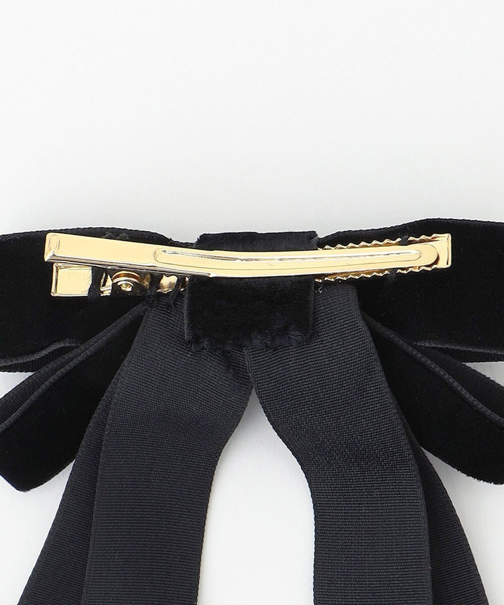 組曲 【好評につき追加販売】ベルベットリボンヘアクリップ 