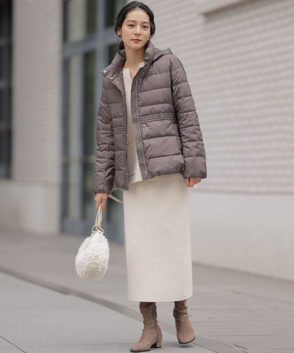 組曲 S 【加藤ローサさん着用】スムースストレッチニットアップ 