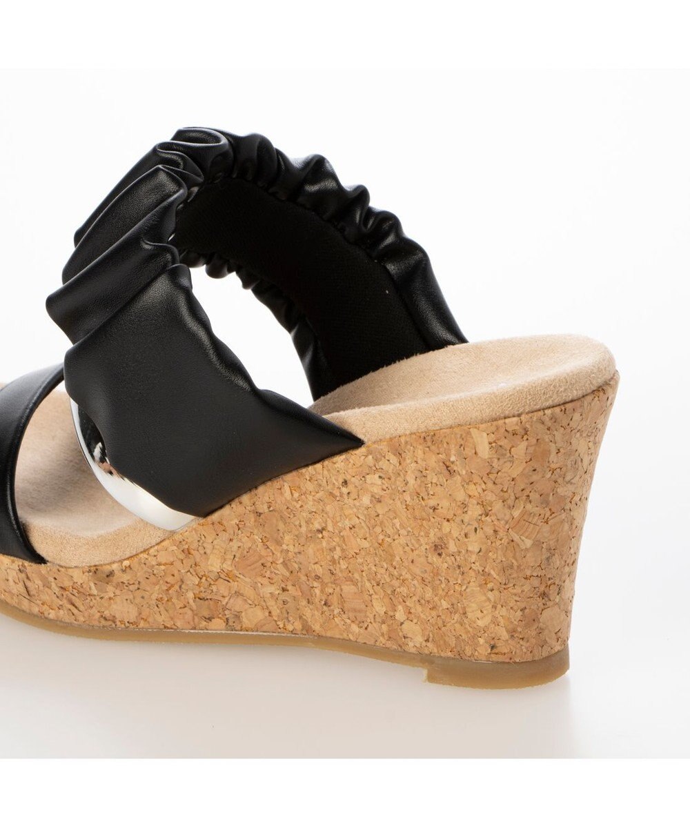 MODE ET JACOMO <carino>ギャザーサンダル 