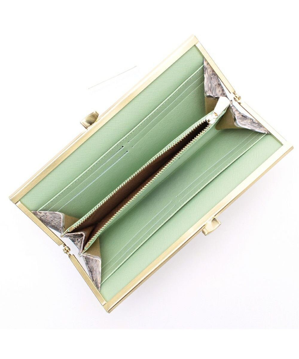 A.D.M.J. 【スネークレザー】ガマグチウォレット 