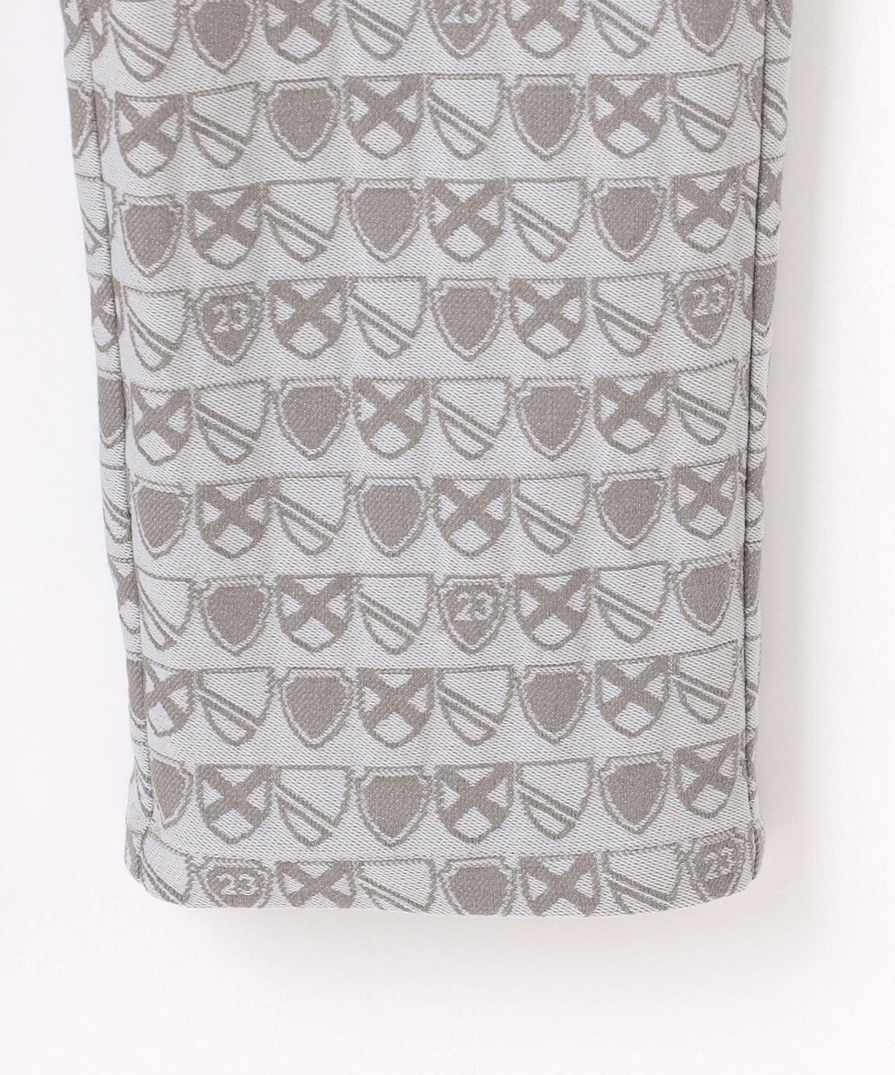 23区GOLF 【WOMEN】エンブレム柄ジャガードスキニーパンツ 