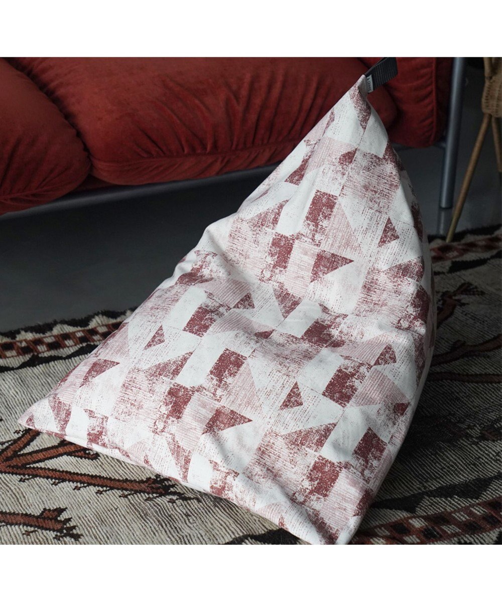 ビーズクッション tetra 【&CRAHUG】オーガニックコットン8号帆布 ビーズクッションNAGI 