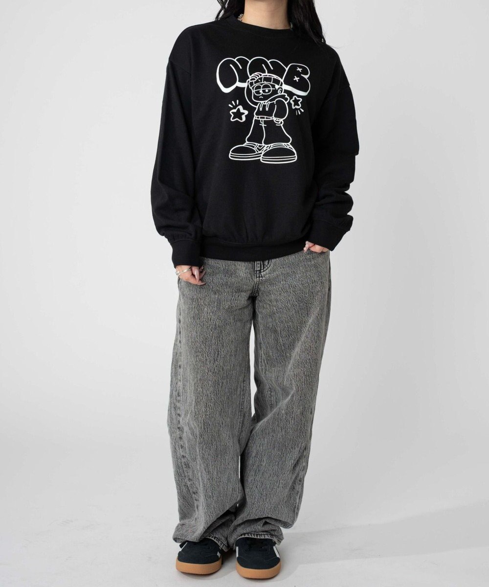 WEGO 【ユニセックス着用ITEM/XSサイズ】アソートグラフィックプルオーバー（2） 