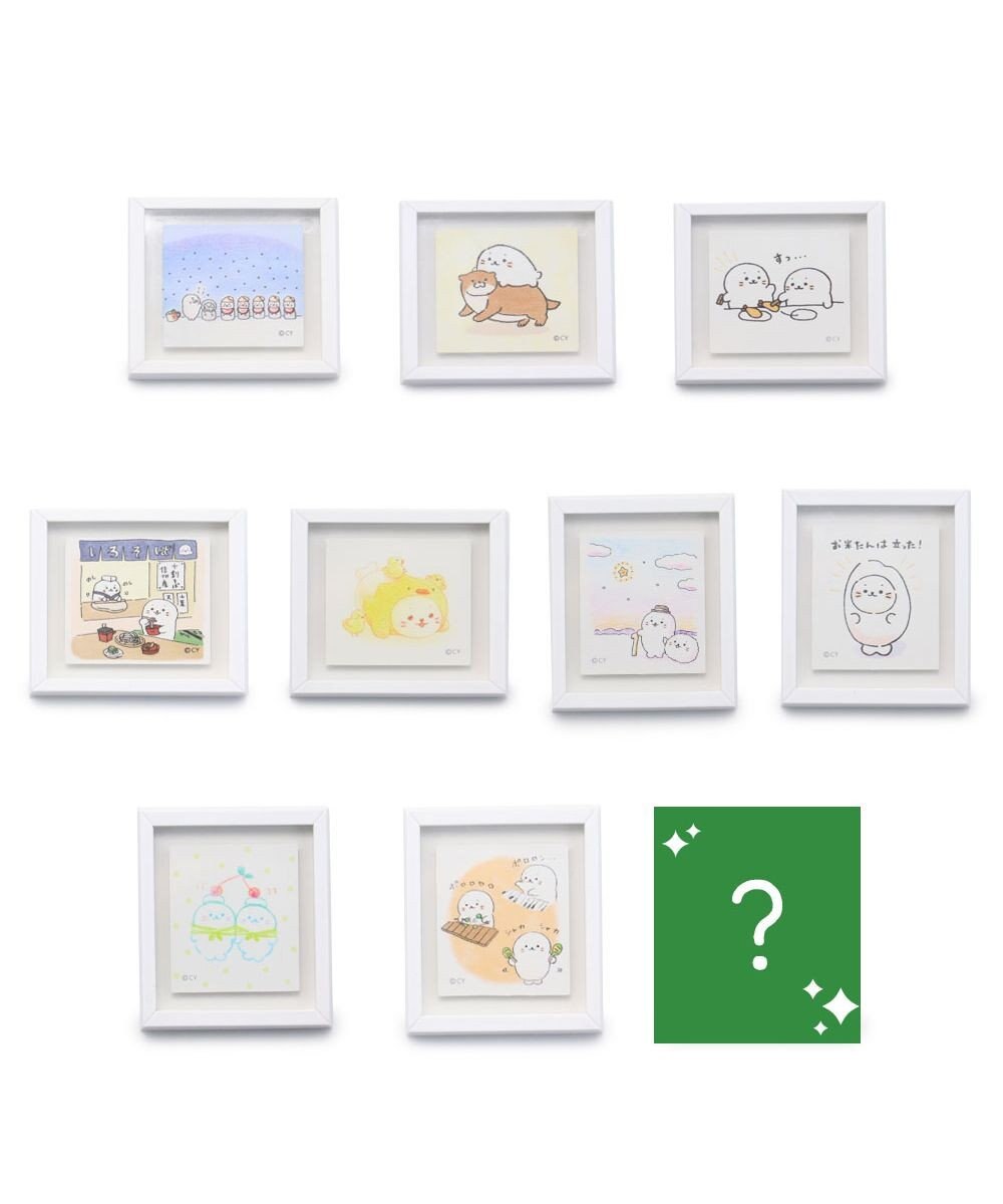 Mother garden しろたん フレームマグネット2　10個セット（シークレット1種含む） 