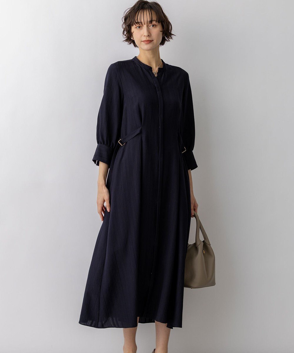 23区 【先行予約】ドビーストライプ  ワンピース 