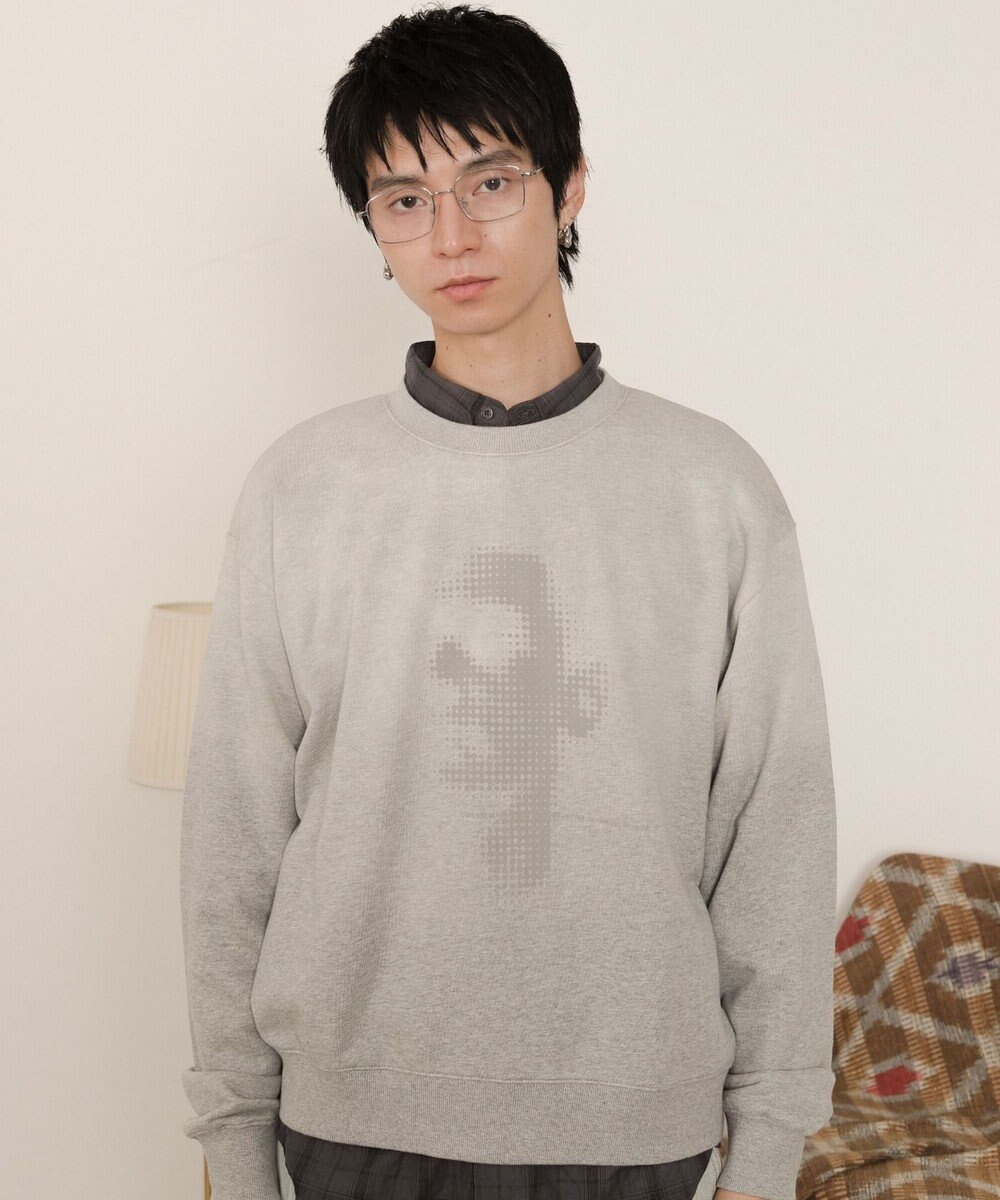 WEGO フェードプリントプルオーバー 