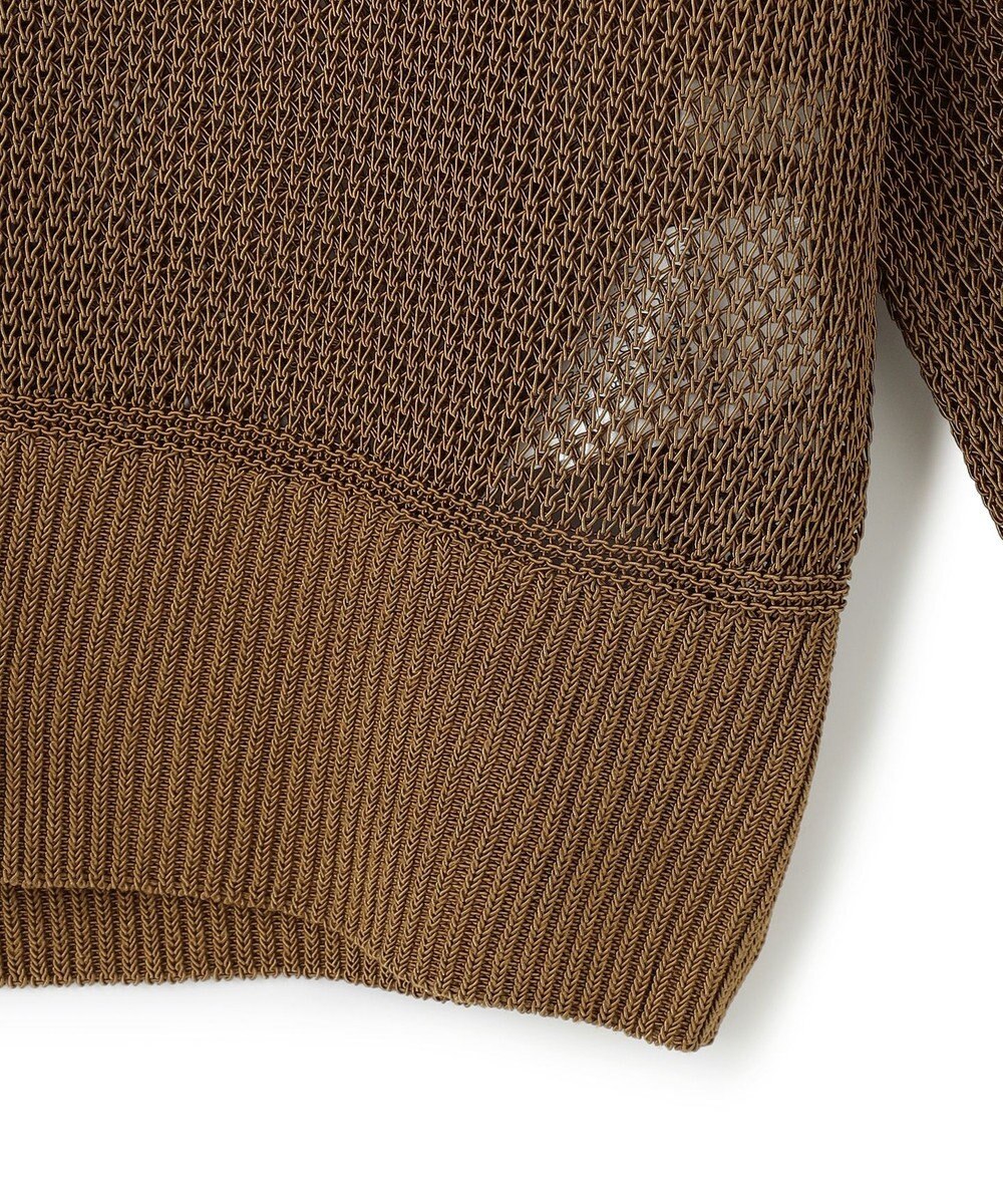 ICB 【洗える】 コイルメッシュ カーディガン 