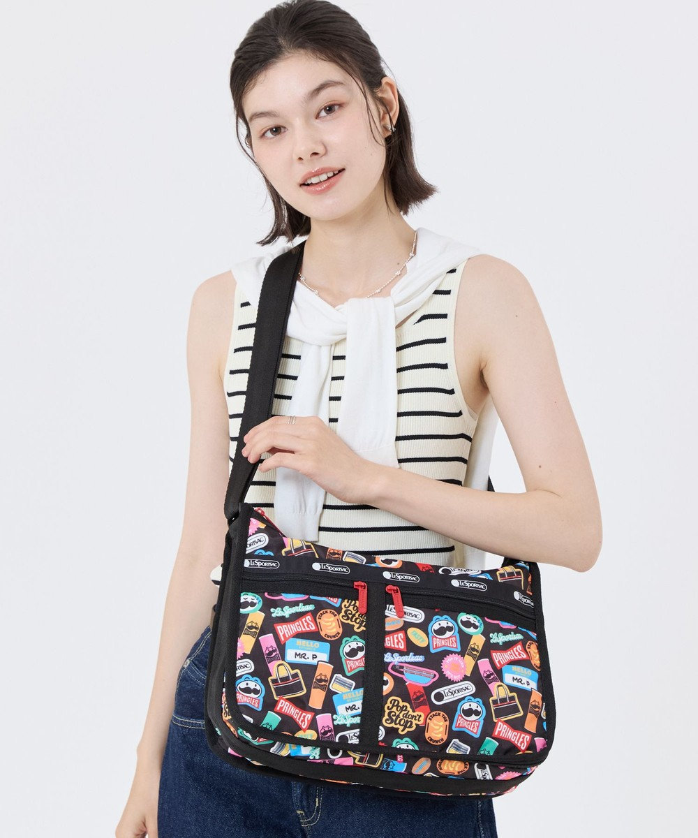 LeSportsac DELUXE EVERYDAY BAG/プリングルズスティッカーズ 