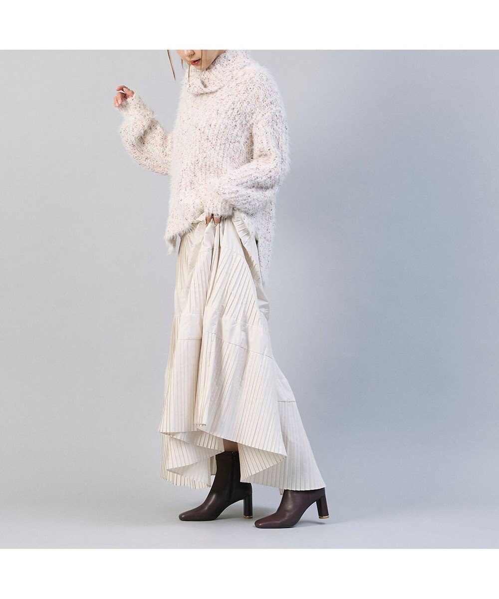 MODE ET JACOMO <MODE ET JACOMO>サイドベルトスクエアトゥショートブーツ 