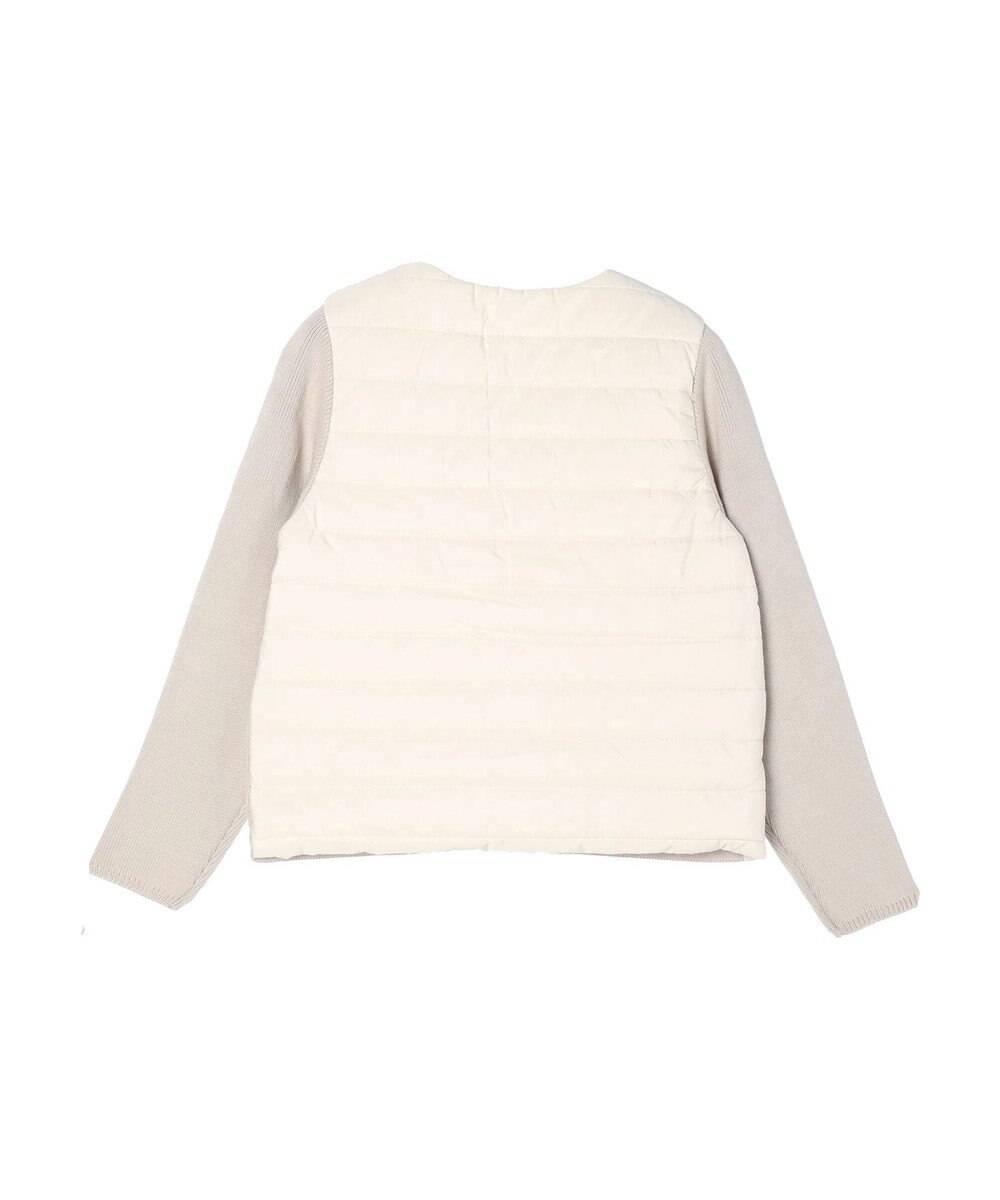 CRAFT STANDARD BOUTIQUE 中綿×ニット切替ジャケット 