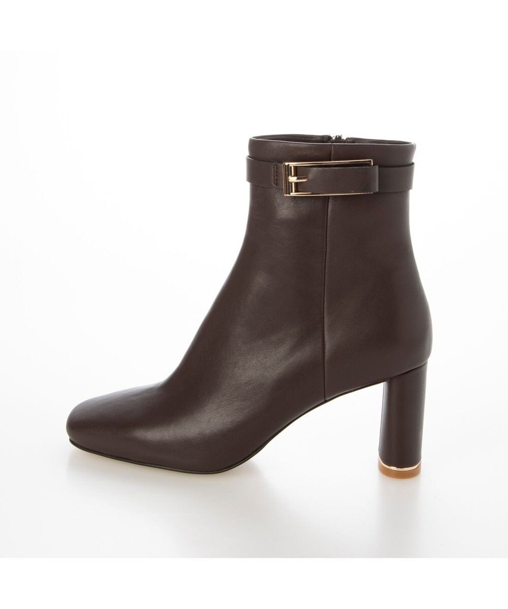 MODE ET JACOMO <MODE ET JACOMO>サイドベルトスクエアトゥショートブーツ 