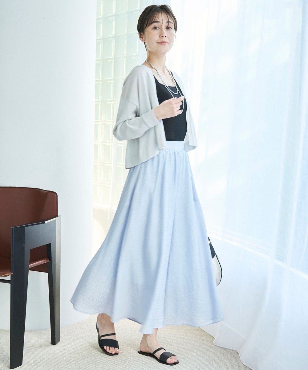 UNFILO イージー ショート カーディガン 