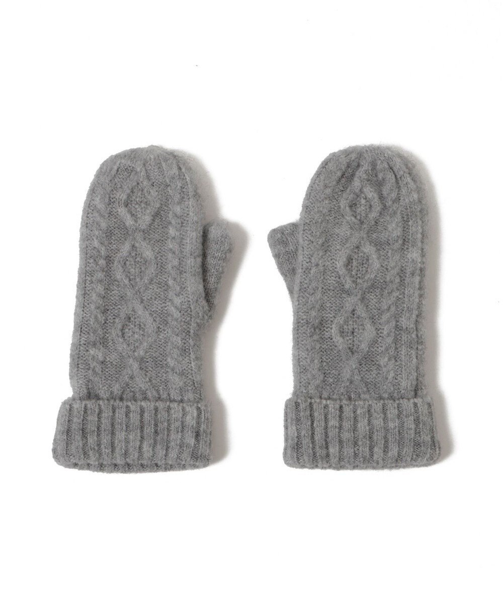 WEGO 【手袋】ケーブルミトングローブ 