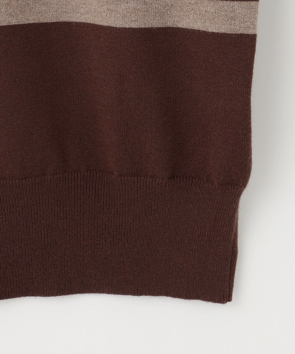 23区GOLF 【WOMEN/EC限定】カラーブロック モックニット 