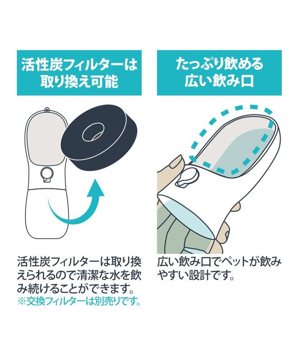 PET PARADISE 犬 猫  モバイルドリンカー 280ｍＬ お散歩  給水器 