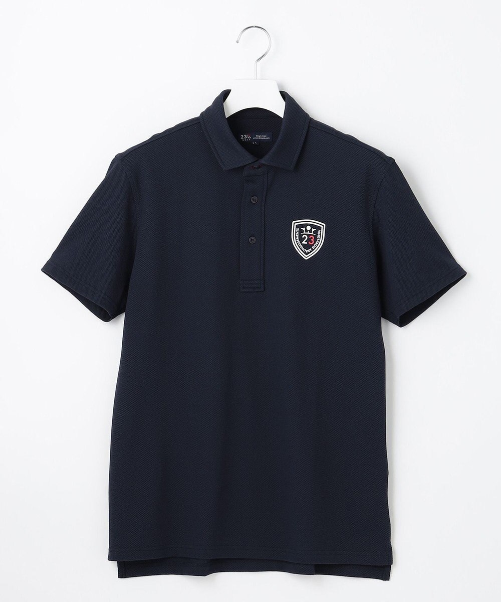 23区GOLF 【MEN】【WEB&一部店舗限定】ハニカムカノコ 半そでポロシャツ 