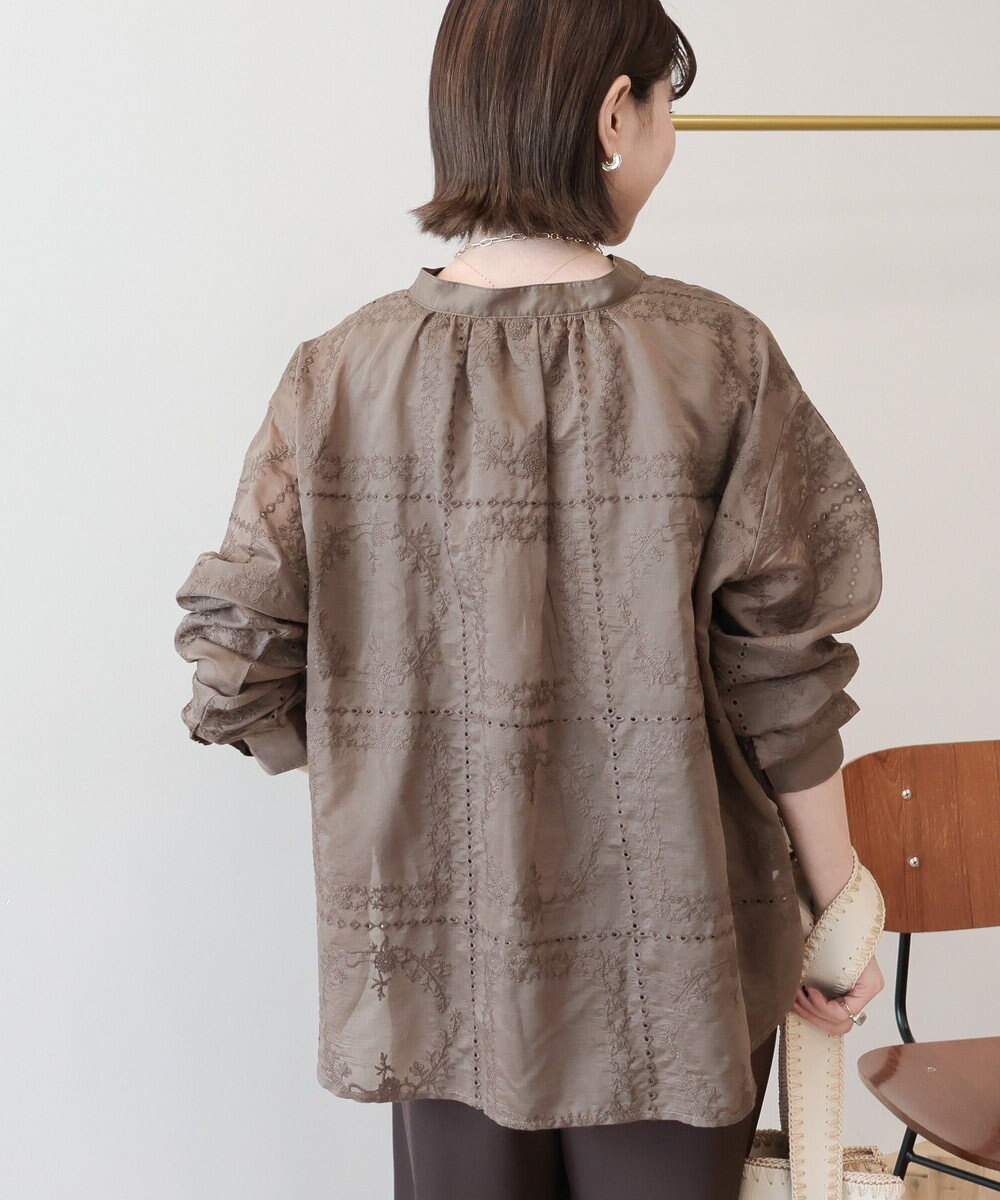 AMERICAN HOLIC スキッパーレースブラウス 