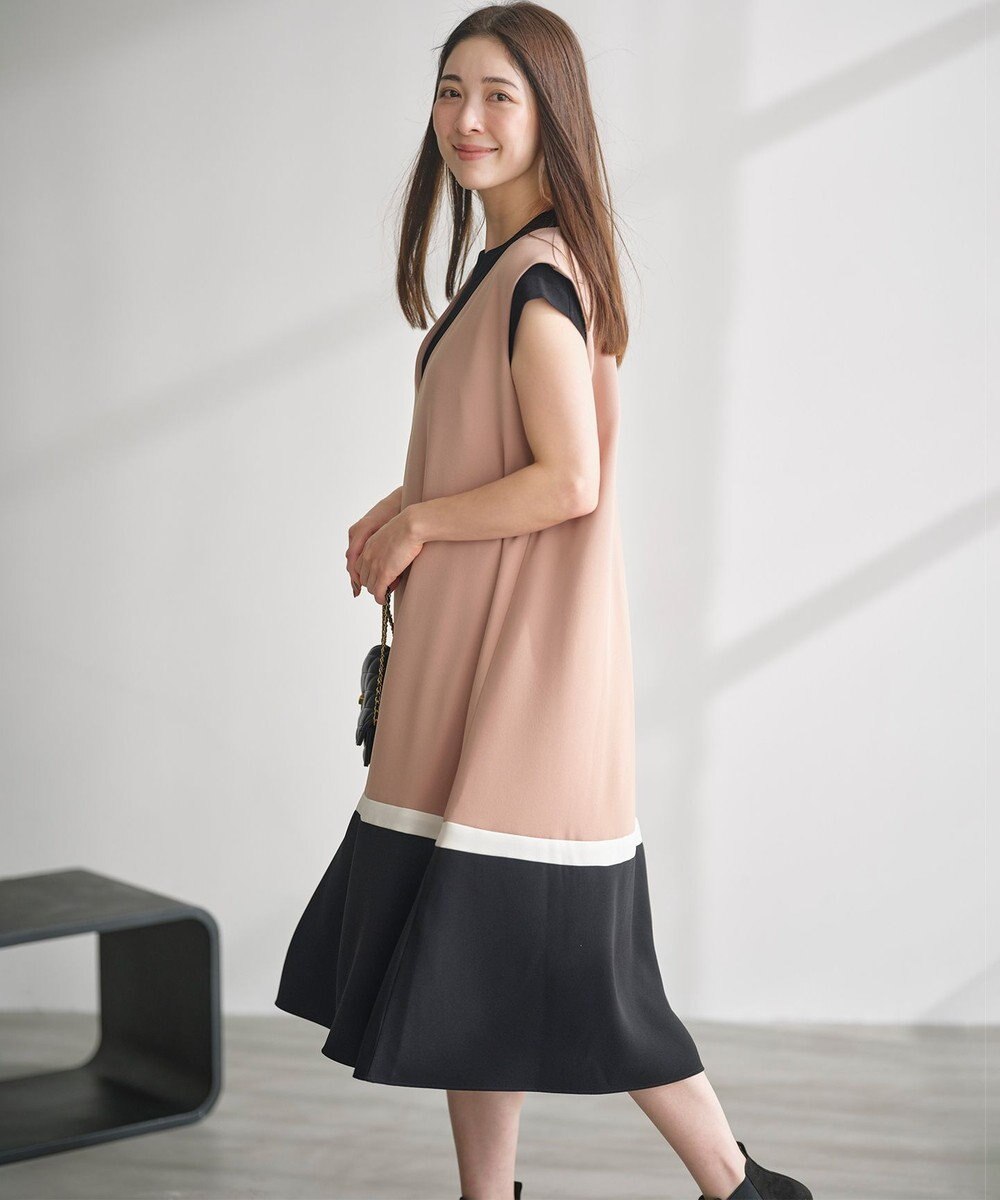 組曲 【2SET・WEB限定】バイカラー ジャンスカニットセット 