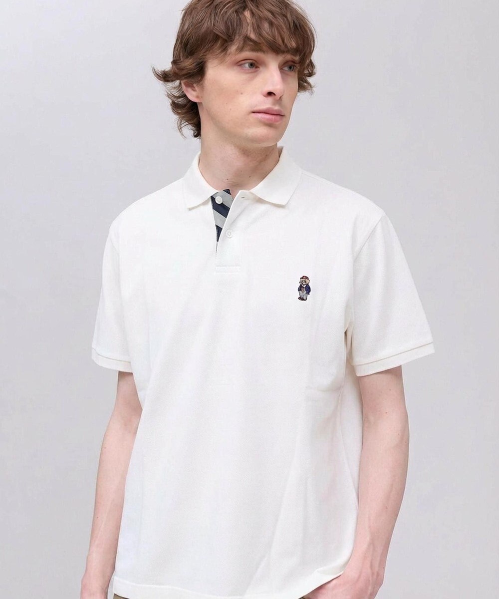 J.PRESS MEN 新デザイン【BULLDOG BOY / 8色展開】カノコレジメン ポロシャツ 