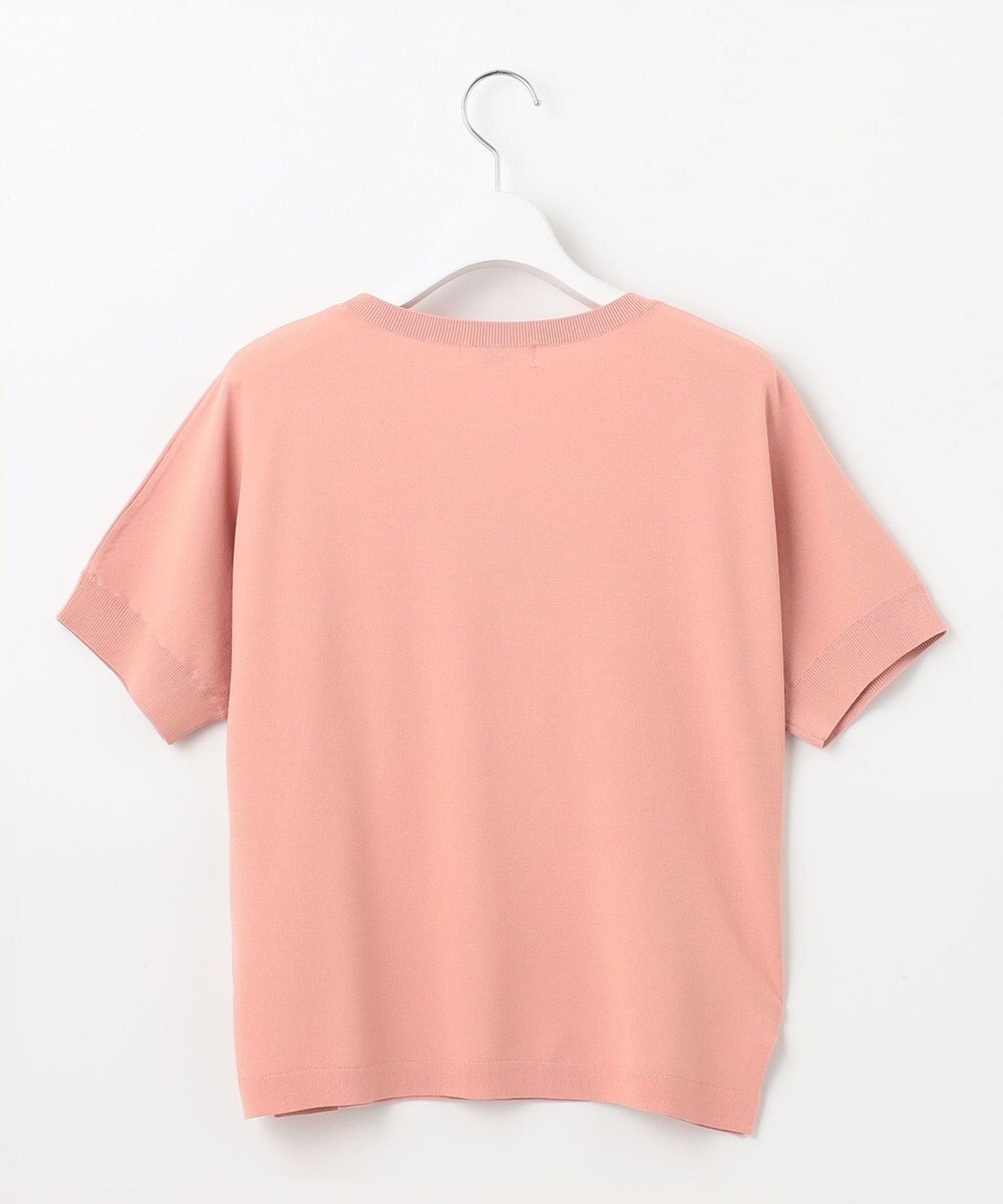 J.PRESS LADIES L 【洗える】レーヨンエリートストレッチ ドルマン ニット 