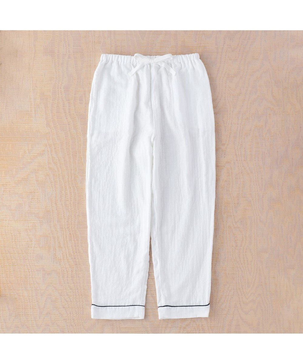 UCHINO マシュマロガーゼカラーレディスパジャマ 