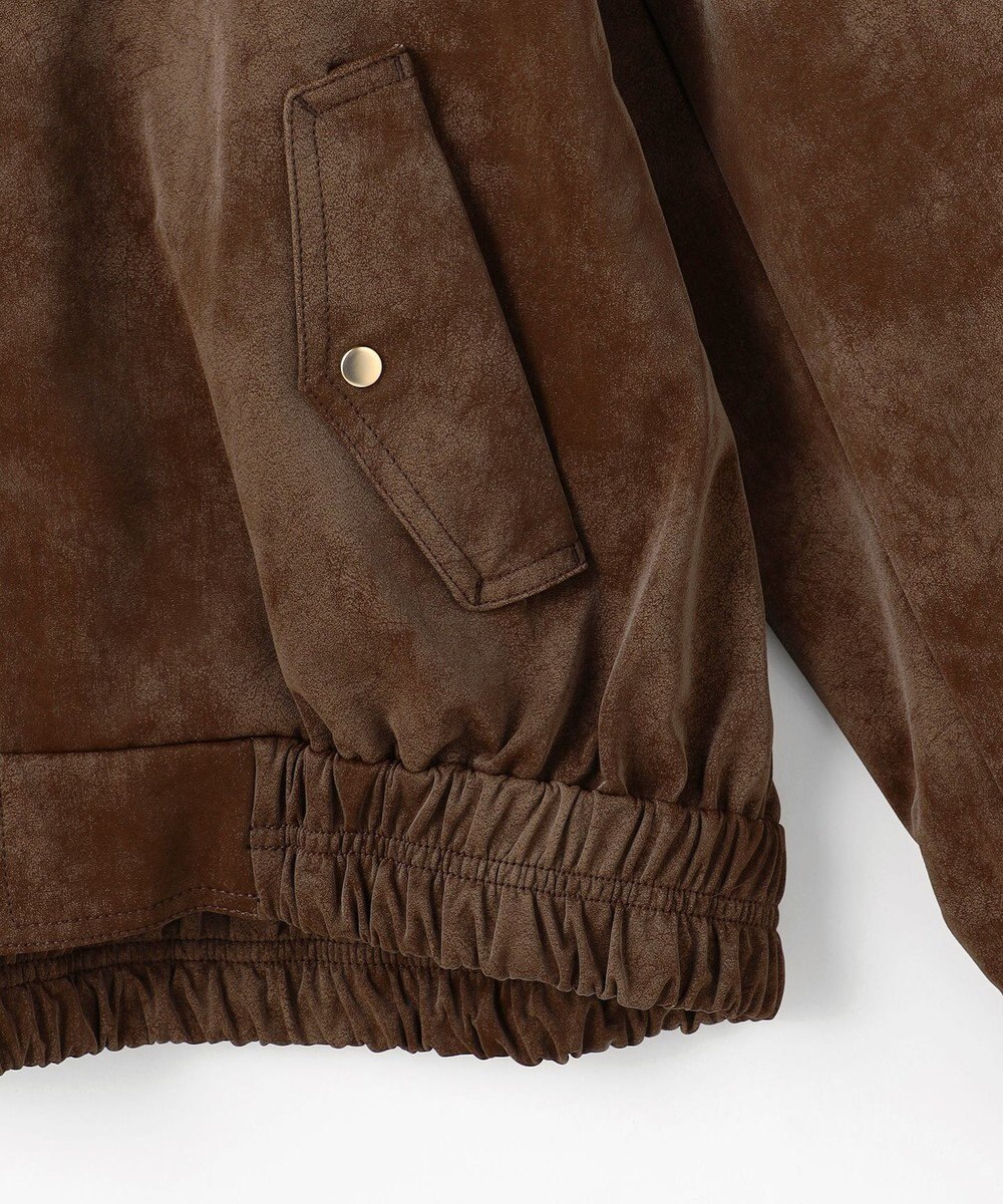 ANY 【2WAY】ボアカラーブルゾン 