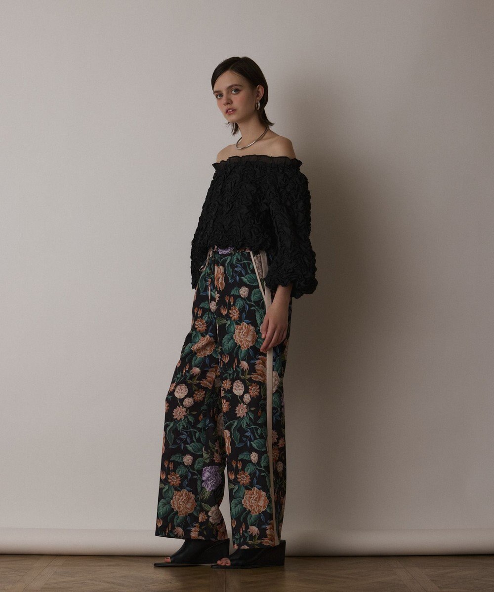 GRACE CONTINENTAL シャーリングトップ 