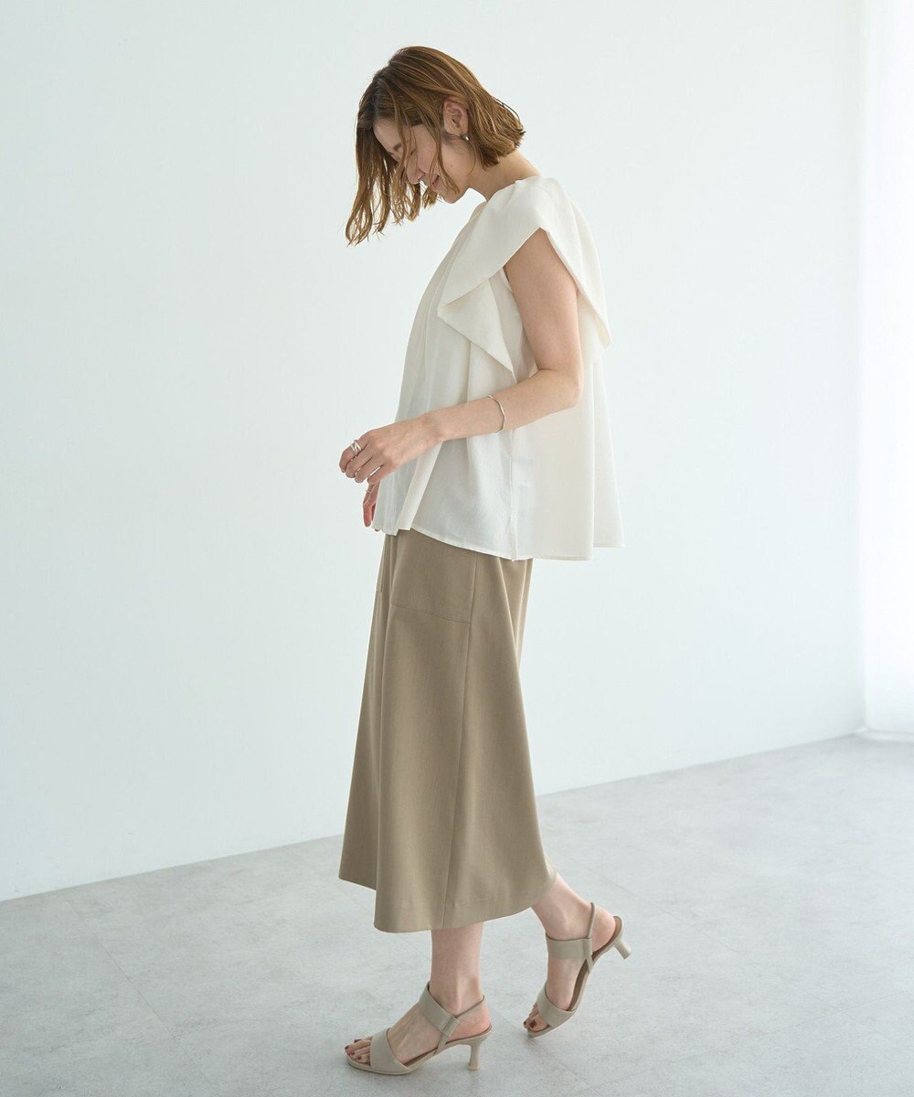 YECCA VECCA フレアブラウス 