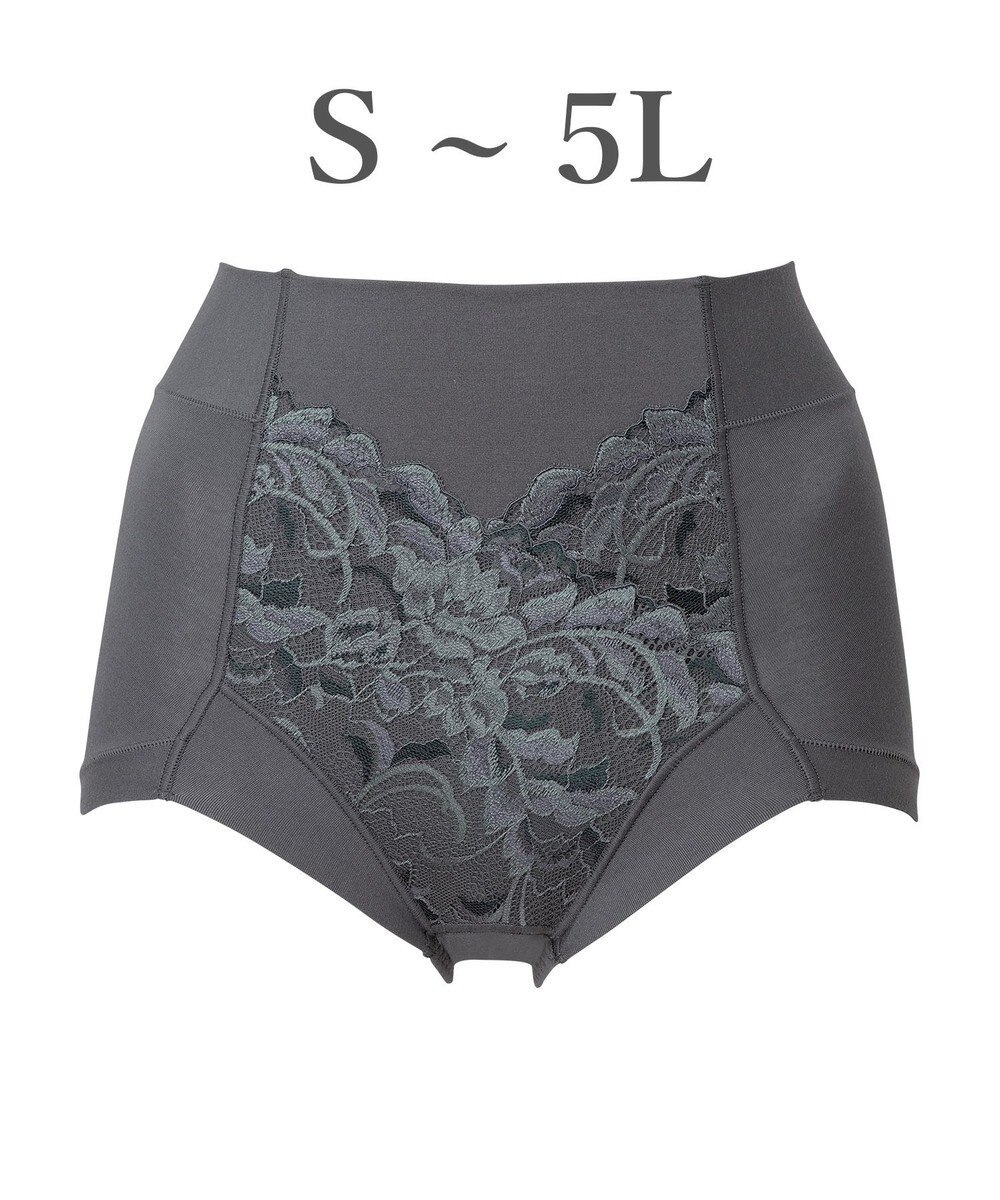 BRADELIS New York 【BRADELIS NewYork peace】　細みえ快適綿混ショーツ25 補正下着 深め ハイウエスト お腹スッキリ 