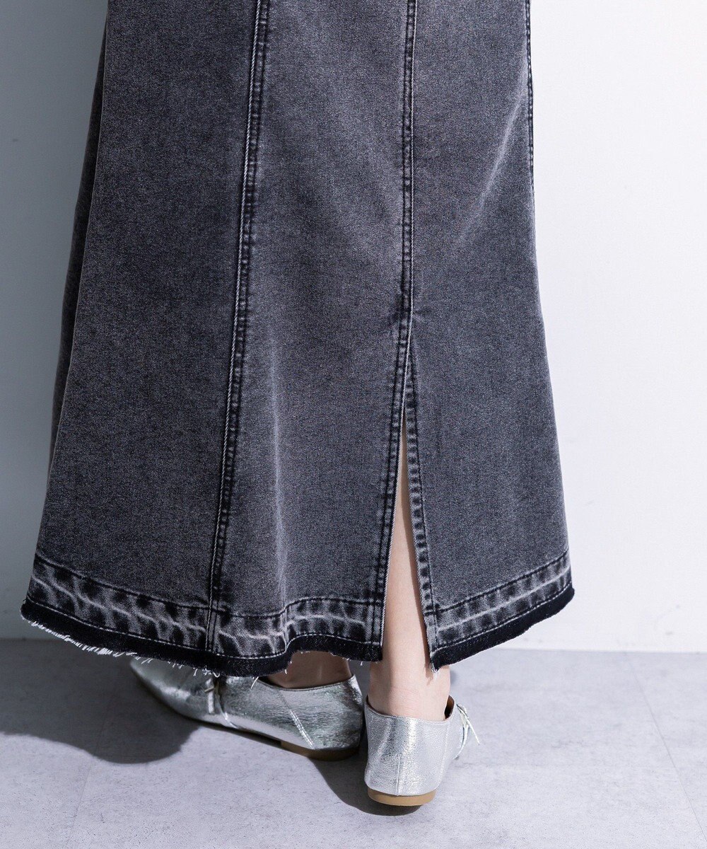 Green Parks イージーデニムマーメイドスカート 