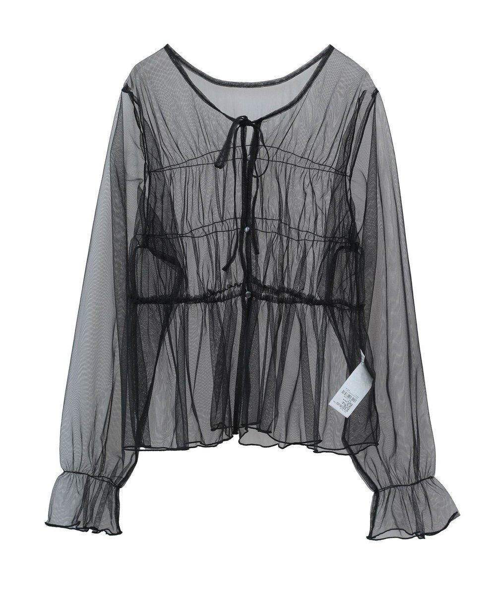 CRAFT STANDARD BOUTIQUE チュール２ｗａｙカーディガン 