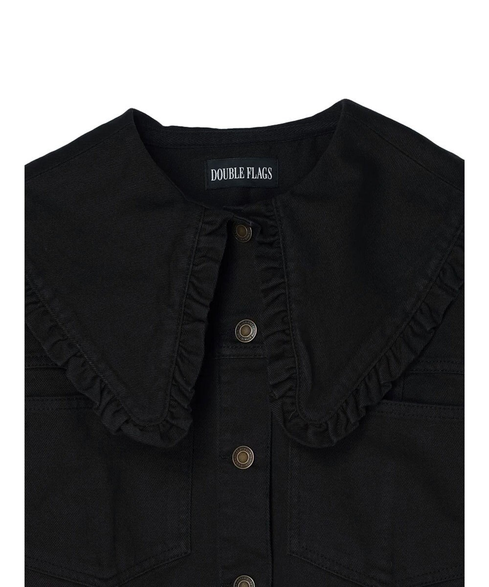 Green Parks ・Ｄｏｕｂｌｅ　Ｆｌａｇｓ　フリルカラージャケット 