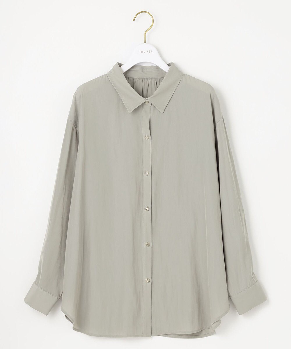 ANY SIS 【美人百花7月号掲載】ライトシアー シャツ 