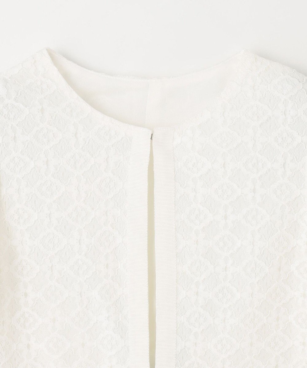 組曲 KIDS 【150-170㎝】レーシージャケット＆ワンピース セット 