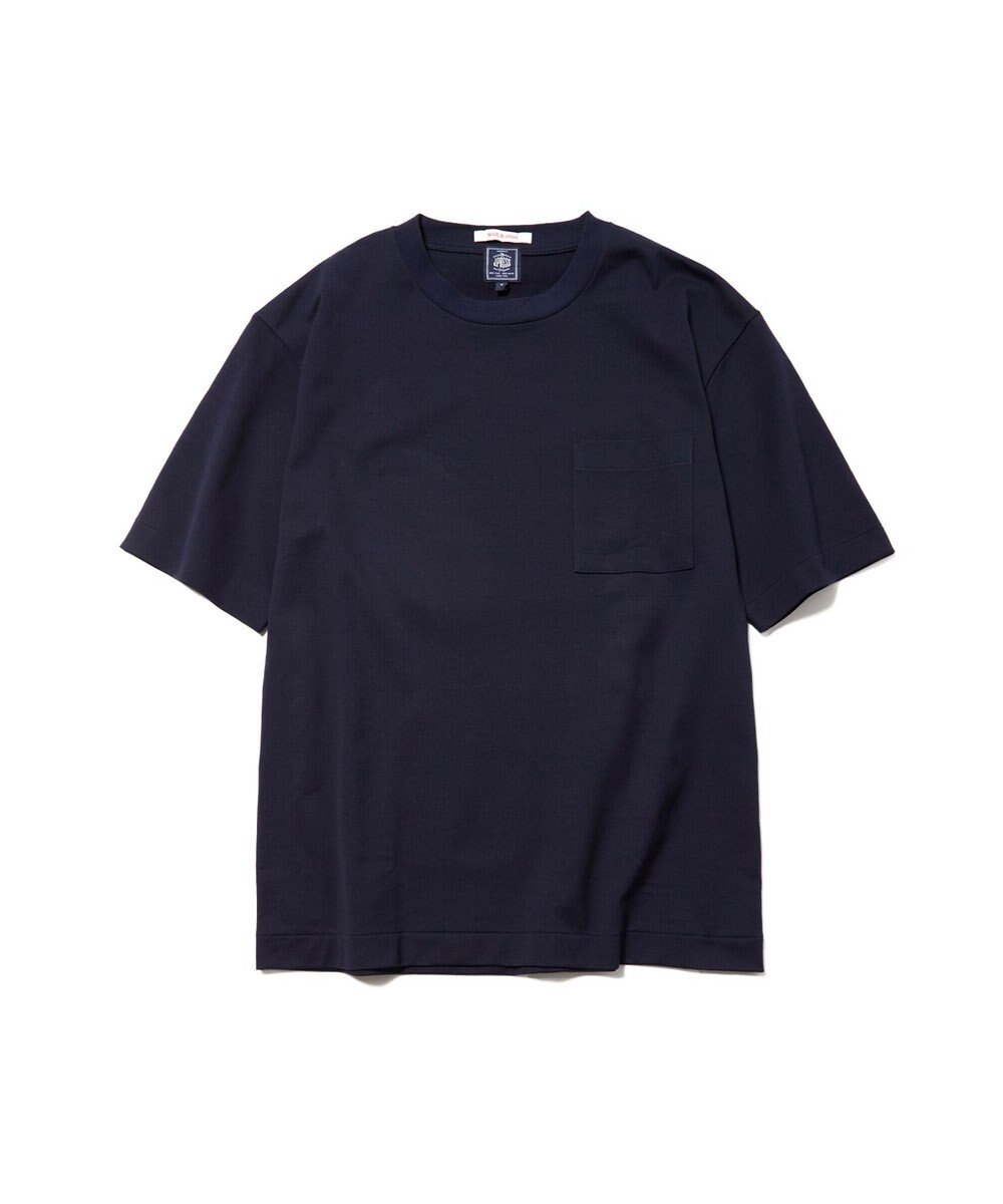 J.PRESS MEN 【J.PRESS ORIGINALS】Hight Twist Giza Pocket T-Shirt / Japan Made 