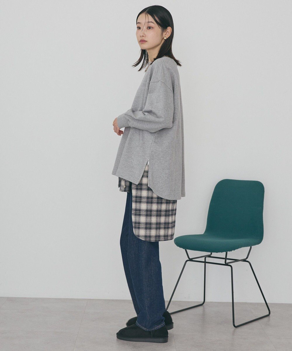 AMERICAN HOLIC サイドZIPスウェットプルオーバー 