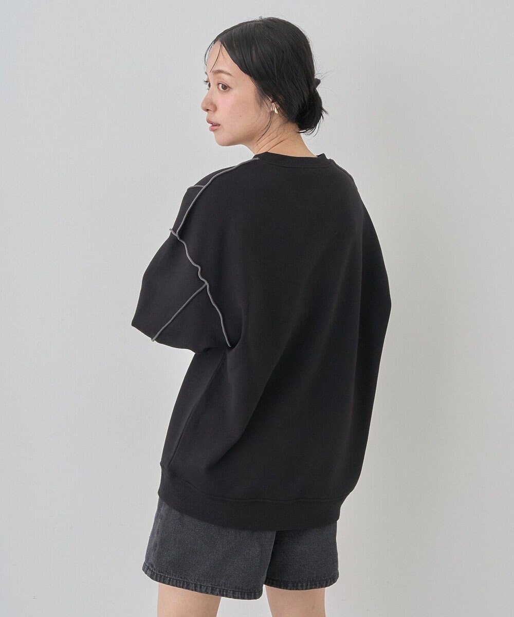 earth music&ecology 配色ルーズチュニック 