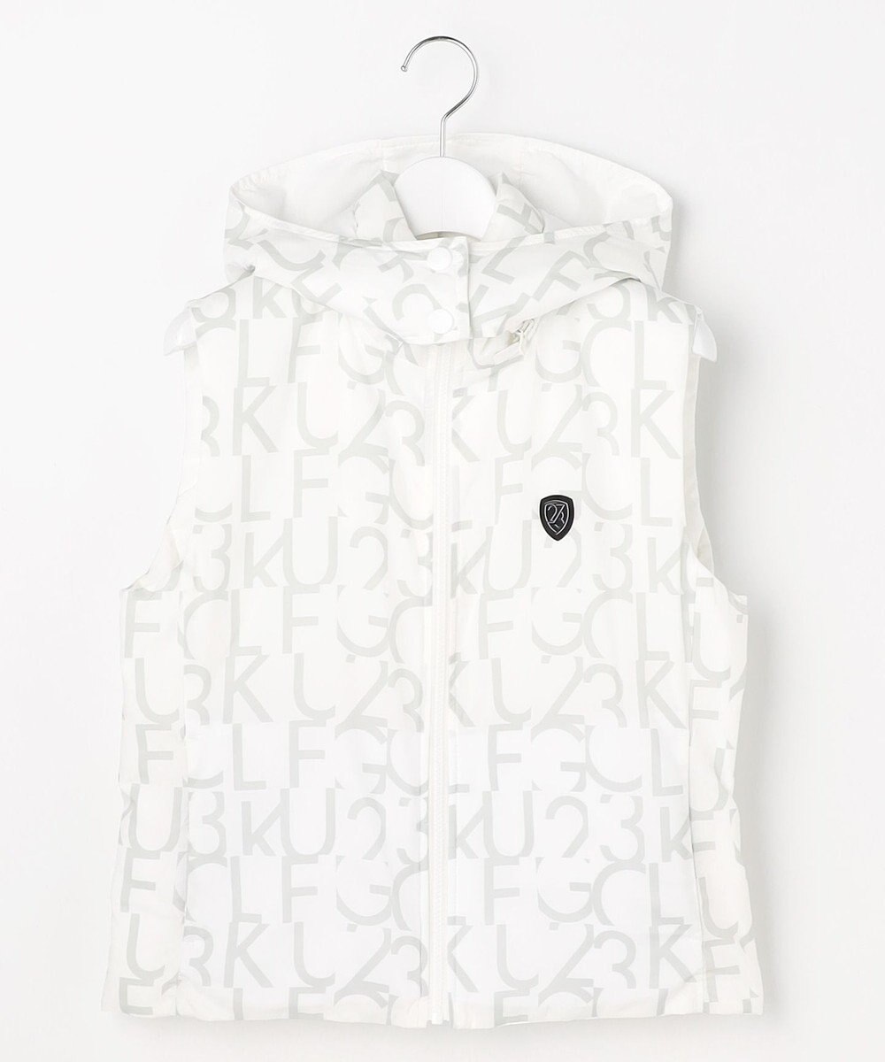 23区GOLF 【WOMEN】中綿リバーシブルベスト 